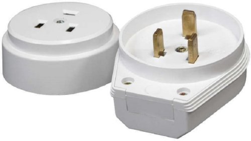 Разъем для электроплит накладной UNIVersal РШ-ВШ 32А 2P+PE 230В белый картинка 